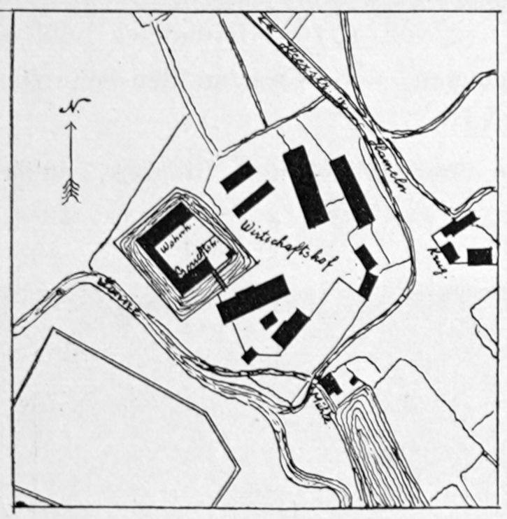 Abbildung 181. Wickensen, Lageplan 1767.